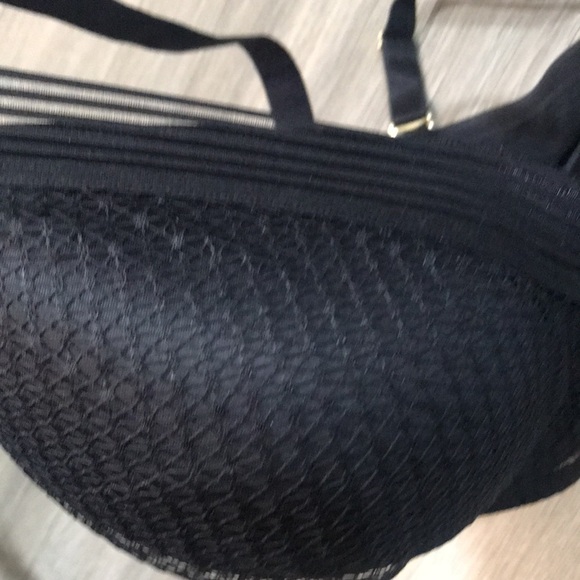 ThirdLove Modern Mesh Black Balconette Bra size 42E - Picture 4 of 9